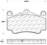 StopTech Performance Brake Pads - 309.09160