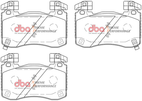 DBA 2018+ Kia Stinger V6 Twin Turbo XP Performance Front Brake Pads - DB15003XP