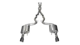 Corsa 15-17 Ford Mustang GT Coupe 5.0L 3in Xtreme Cat-Back Exhaust Dual Rear Exit w/ Gun Metal Tips - 14328GNM