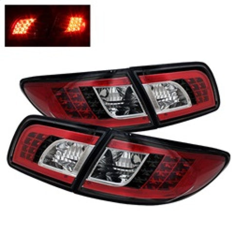 Spyder Mazda 6 03-08 4/5DR (Not fit Wagon)LED Tail Lights Black ALT-YD-M603-LED-BK - 5006066