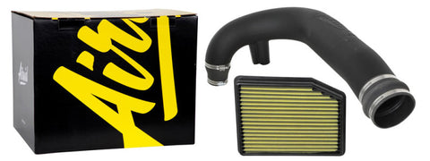 Airaid 19-20 Chevrolet Silverado 1500 L4-2.7L Jr Intake Kit - Oiled / Yellow Media - 204-794