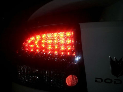 Spyder Dodge Charger 06-08 LED Tail Lights Black ALT-YD-DCH05-LED-BK - 5002273