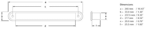 Hella Interior Strip Lamp Md12 White 2Ja - 959073001