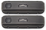 Edelbrock Valve Cover Classic Series Chevrolet 1965 and Later 396-502 V8 Black - 41853