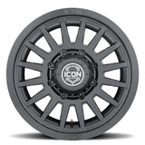 ICON Recon SLX 18x9 8x180 BP 12mm Offset 5.5in BS 124.2mm Hub Bore Satin Black Wheel - 3618908955SB