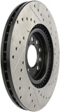 StopTech Slotted & Drilled Sport Brake Rotor - 127.33062R