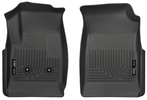 Husky Liners 15 Colorado Crew Cab/Ext Cab WeatherBeater Black Front Floor Liner - 18111