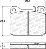 StopTech Street Brake Pads - 308.01450