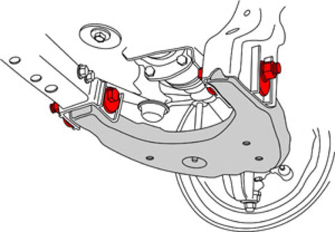 SPC Performance TOYOTA CAM BOLT KIT (2) - 25440