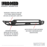 Westin 2020 Chevrolet Silverado 2500/3500 Pro-Mod Front Bumper - 58-41225