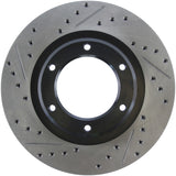 StopTech Slotted & Drilled Sport Brake Rotor - 127.44093R