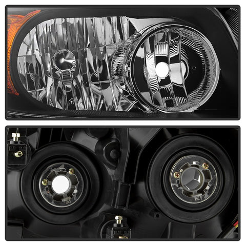 xTune 06-08 Toyota RAV4 OEM Style Headlights - Black (HD-JH-TRAV06-AM-BK) - 9042850