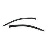 Westin 2015-2018 Chevrolet/GMC Colorado/Canyon Reg Cab Wade Slim Wind Deflector 2pc - Smoke - 72-39456