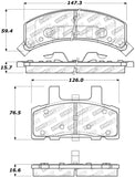 StopTech Street Touring 88-91 GMC/Chevy C1200/C2500/K1500/K2500 Front Brake Pads - 308.03690