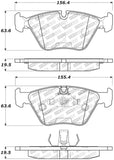 StopTech Performance 06-09 BMW M3/Z4 (E86/E89) Front Brake Pads - 309.09470