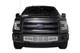 Putco 15-17 Ford F-150 - Stainless Steel Bar Design Bumper Grille Inserts - 86160