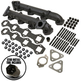 BD Diesel Exhaust Manifold Kit - Ford 2011-2014 F250/F350/F450/F550 6.7L PowerStroke - 1043007