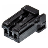 NAMZ AMP Multilock 3-Position Female Wire Plug Housing (HD 73153-96BK) - NA-174921-2