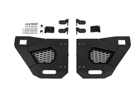 DV8 Offroad 18-22 Jeep Wrangler JL/JT Spec Series Half Doors - Rear Set - HDJL-02R