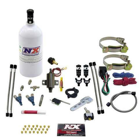 Nitrous Express 2 Cyl Piranha Nitrous Kit w/2.5lb Bottle - 60002P