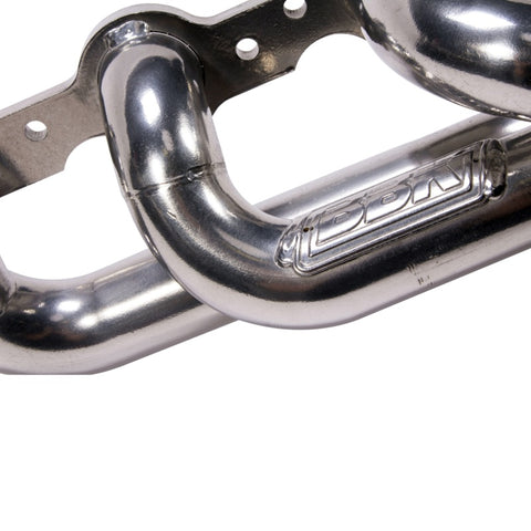 BBK 99-04 GM Truck SUV 6.0 Shorty Tuned Length Exhaust Headers - 1-3/4 Silver Ceramic - 40060