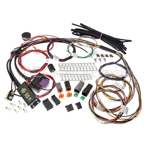 NAMZ Complete Bike Harness w/Starter Relay & 3-Circuits & Self Canceling & Run/Brake/Turn Sig Module - NCBH-01-A