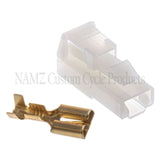 NAMZ 250 Series OEM Starter Solenoid 1-Position Locking Connector & Terminal - 5 Pack (HD 72295-94) - NH-CN-1BSL