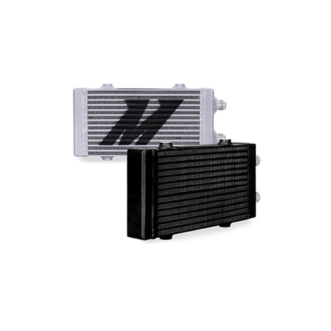 Mishimoto Universal Small Bar and Plate Dual Pass Silver Oil Cooler - MMOC-DP-SSL