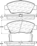 StopTech Street Brake Pads - Rear - 308.06211