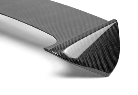 Seibon 08-10 Subaru WRX/STi Hatchback OEM-style Carbon Fiber Rear Spoiler Shaved - RS0809SBIMP-STI-S