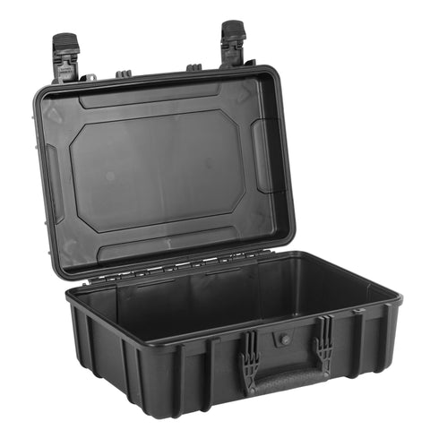 Go Rhino XVenture Gear Hard Case - Medium 18in. / Lockable / IP67 / Automatic Air Valve - Tex. Black - XG181407