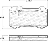 StopTech Street Brake Pads - 308.09840