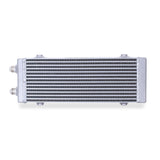 Mishimoto Universal Medium Bar and Plate Dual Pass Silver Oil Cooler - MMOC-DP-MSL