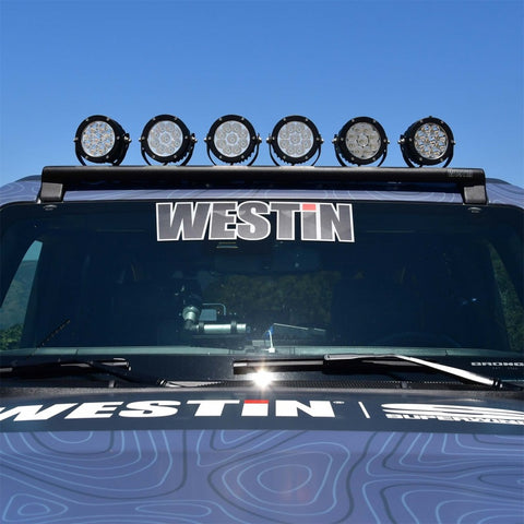 Westin 21-23 Ford Bronco (Excl. Bronco Sport) XTS Overhead Light Mount - Tex. Blk - 37-711255