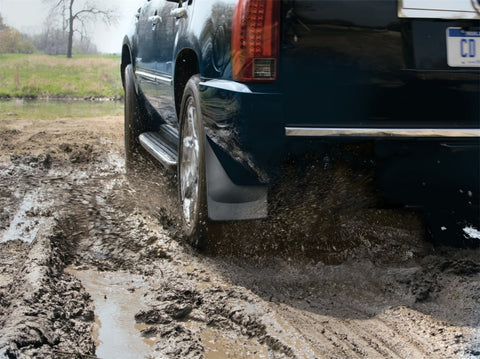 WeatherTech 2016+ Toyota Tacoma No Drill Mudflaps - SR5 w/o Appearance Package/Fender Flares - 120056