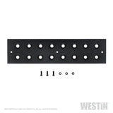 Westin Replacement service kit includes 15.5 inch die stamped step pad and fasteners - Black - 56-10001