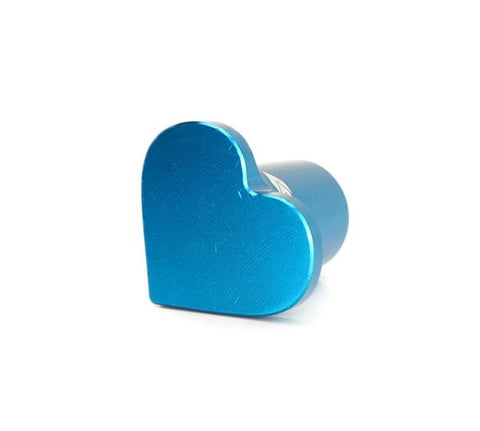 NRG Heart Shape Drift Button Honda - Blue - DB-H003BL