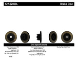 StopTech Slotted & Drilled Sport Brake Rotor - 127.62000L