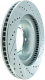 StopTech Select Sport 12-14 Toyota FJ Cruiser SportStop Slotted & Drilled Front Right Rotor - 227.44129R