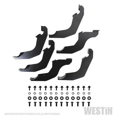 Westin 19-20 Ford Ranger SuperCrew E-Series 3 Nerf Step Bars - Black - 23-4155