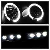 Spyder Dodge Ram 1500 02-05 03-05 Projector Headlights LED Halo LED Blk Smke PRO-YD-DR02-HL-BSM - 5078384