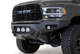 Addictive Desert Designs 19-21 Ram 2500/3500 Bomber HD Front Bumper (Baja Designs LP6 Mounts) - F560014100103