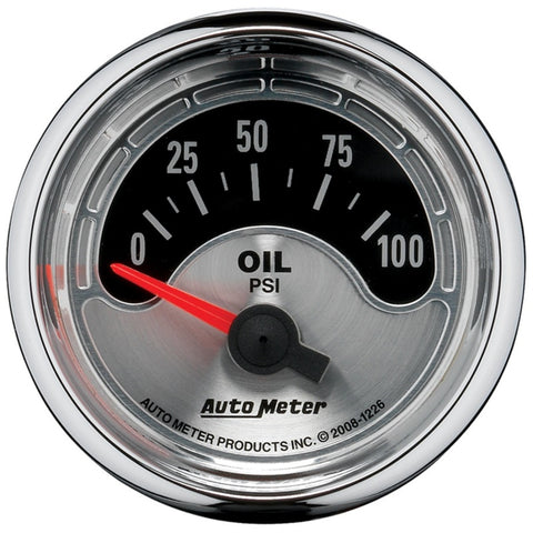 Autometer American Muscle Gauge Kit 6 Pc Chevelle/Malibu 70-72 Tach/Mph/Fuel/Oilp/Wtmp/Volt - 7026