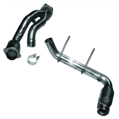 Kooks 09-10 Ford F-150/ Ford Raptor 5.4L 3V 2 1/2in x 2 1/2in OEM Cat Y Pipe Kooks HDR Req - 13503200