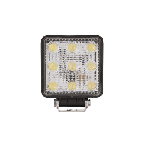 Westin LED Work Utility Light Square 4.6 inch x 5.3 inch Spot w/3W Epistar - Black - 09-12211A