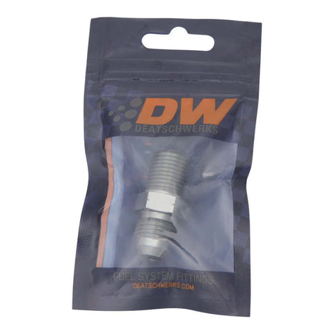 DeatschWerks 6AN Male Flare To 1/4in. Male NPT Adapter - 6-02-0901