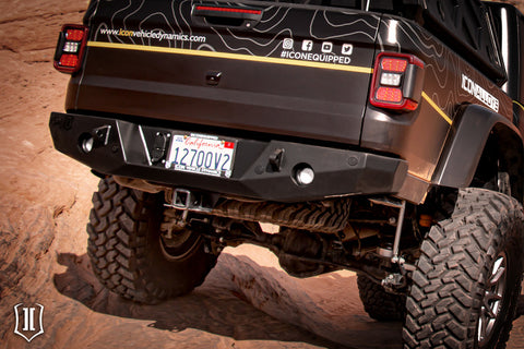 ICON 2020+ Jeep Gladiator JT Pro-Series Rear Bumper - 25166