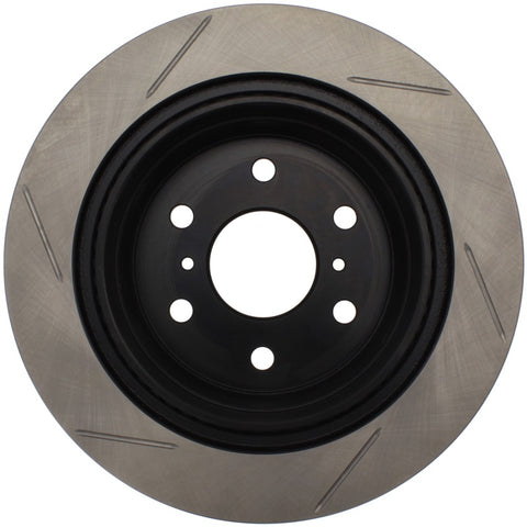 StopTech PowerSlot Chevrolet Avalanche/Silverado/Suburban/Tahoe / GMC Yukon Left Slotted Rear Rotor - 126.66065SL