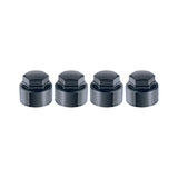 McGard Nylon Lug Caps For PN 24010-24013 (4-Pack) - Black - 70005