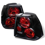 Spyder Volkswagen Jetta 99-04 Euro Style Tail Lights Black ALT-YD-VJ99-BK - 5008381